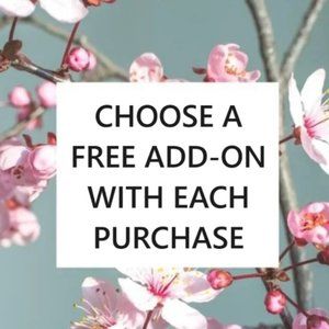 Choose a FREE add-on!